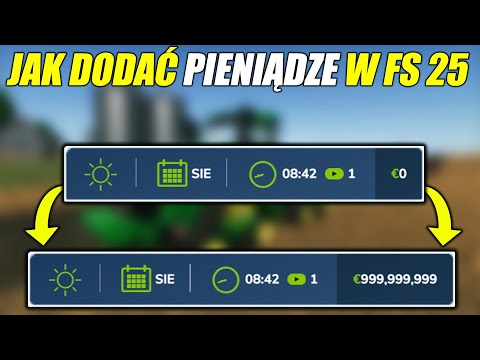 JAK DODAĆ PIENIĄDZE DO FARMING SIMULATOR 25 ❗😱