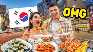 We Tried KOREAN STREET FOOD in Seoul 🇰🇷 | Our Honest Review 🫣