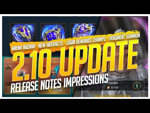 RAID | 2.10 UPDATE INFO | FRAGMENT SUMMONS | FULL DISCUSSION