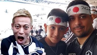 apresentação do Honda no Botafogo 2020, nós no meio da galera do FOGÃO