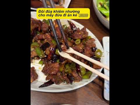 Đôi đũa chống ăn ké, ăn chực nè #foryou #trending