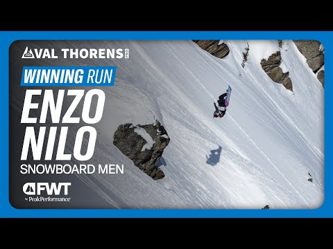 Snowboard Men Winning Run I FWT 2025 Val Thorens Pro