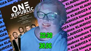 Klaudeliza na koncercie one republic