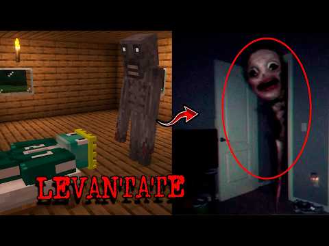 si ves a alguien mientras duermes, SAL DE AHI Y HUYE | CREEPYPASTA DE MINECRAFT