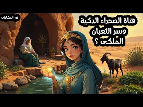 قصة فتاة الصحراء الذكية وسر الثعبان الملكي من القصص الخيالية المشوقة والمسموعة قبل النوم