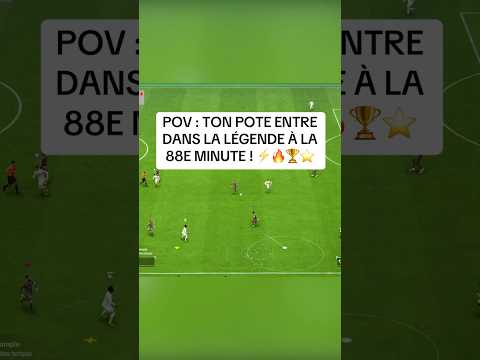 TON POTE SAUVE LE MATCH À LA 88’ ! 🤯⭐️🏆⚡️📝 #fifa #fc25 #easports #football