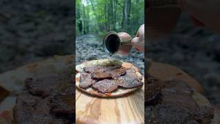 Pide arasında Dana Biftek 🥩 - cooking beef steak between pita bread
