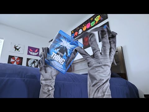 Bed Monster tries to watch a movie