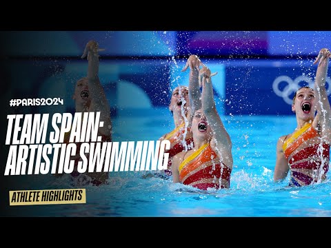 Mambo Moves! 💃 Spain lights up the pool in the Team Tech Routine 🏊‍♀️  | Athlete Highlights
