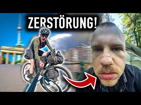 700KM ZERSTÖRUNG! IN 4 TAGEN ALLEINE MIT FAHRRAD VON BERLIN NACH AMSTERDAM!