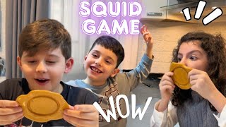 EN GÜZEL SQUİD GAME ŞEKERİNİ CAFER ESMANUR VE ABDULLAH YAPTI !!