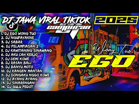 DJ EGO WONG TUO🎵SABAR🎵NGUPAYAKNE | DJ TIKTOK TERBARU 2025 CAMPURAN - SOUNDRENALINE KARNAVAL HOREG