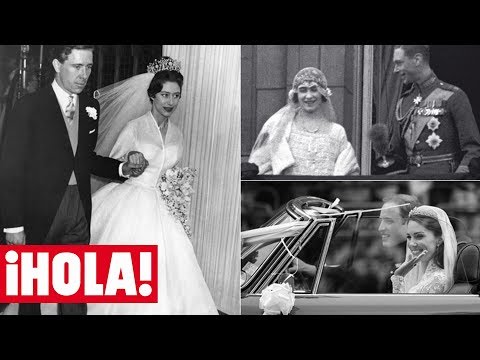 Así fueron todas las BODAS de la FAMILIA WINDSOR