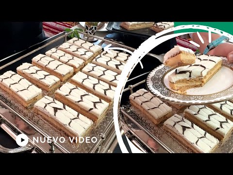 ميلفاي باردة بدون عجين مورق 💥 وجديها بكل ثقةوافتخار😉 حلوة ليطرونش أو حلوة لاكريم  منعشة بطعم رهيب 👌