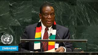 YouTube video thumbnail: Zimbabwe - President Addresses United Nations General Debate, 81st Session