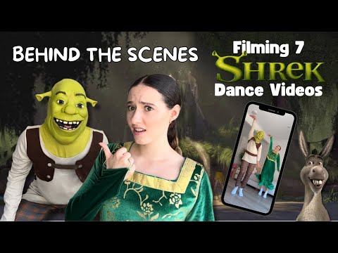 Behind The Scenes! - 7 New Shorts! SHREK Edition - Jasmin and James