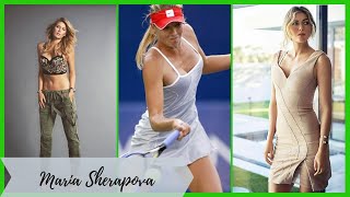 Maria Sharapova Tennis Star | Beautiful Athlete | WTA Tour Tennis Professional | Fore Right