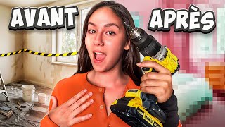 ON CHANGE TOUT ! J’ai transformé ma chambre 🔨