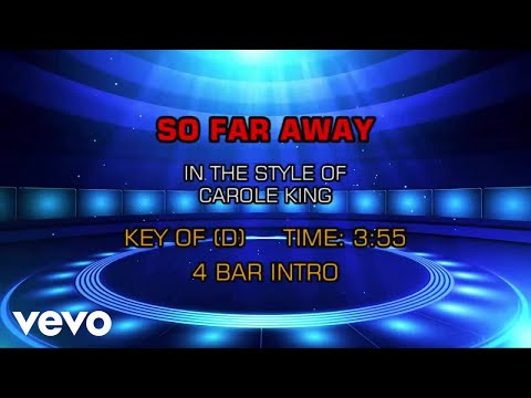 Carole King – So Far Away (Karaoke)