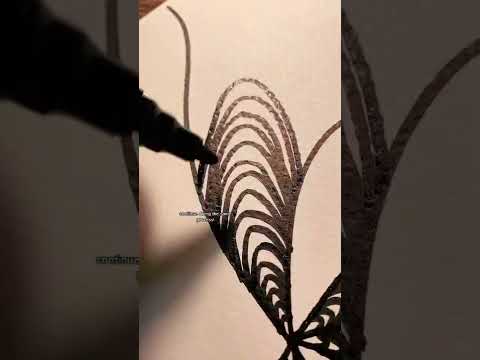 pov: black marker is the only art supply you own#shorts