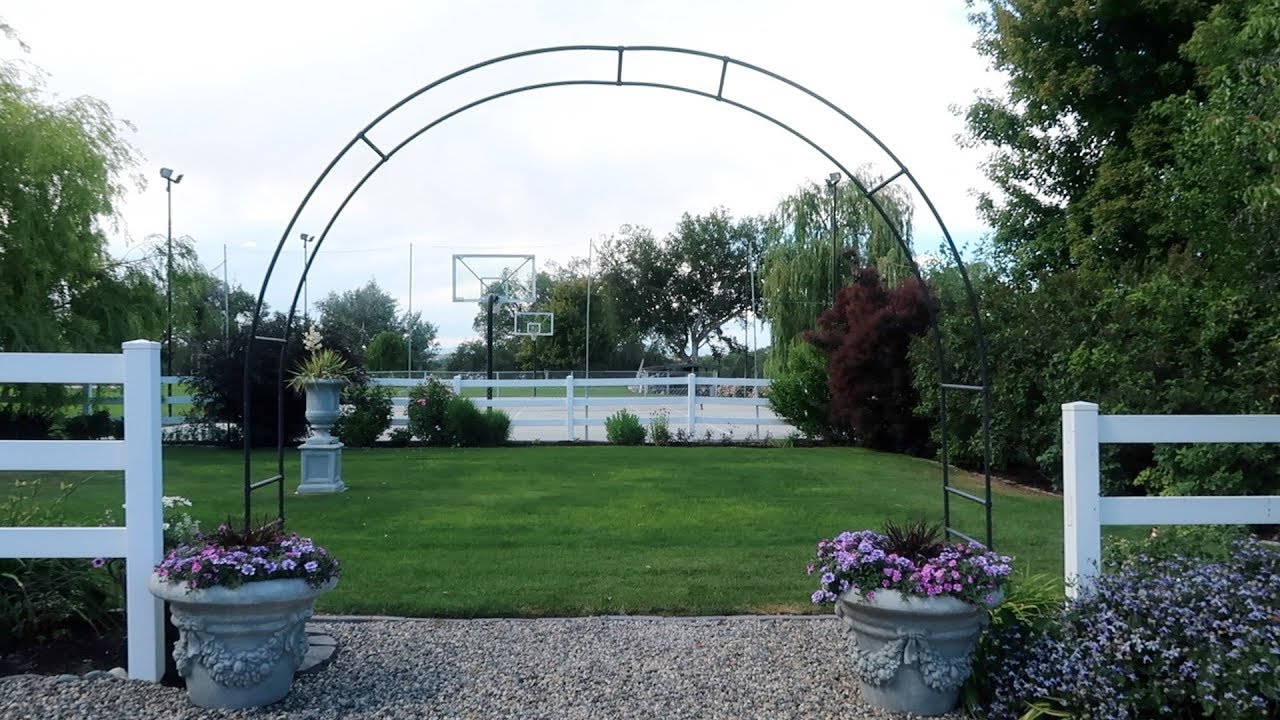 Dealing with Mosquitoes and Installing Huge Arches!