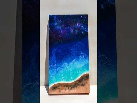 feeling proud of this memorial🌊🌌 #artbyjennalynn #cremationart #memorialartist #grief #artist