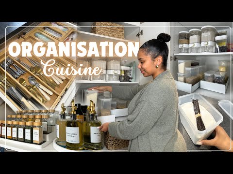 ✨Je refais toute mon ORGANISATION de cuisine (et il était temps !😳)