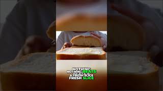 The Simple Joy of Perfect White Bread: Comfort Food at its Finest! #shorts
