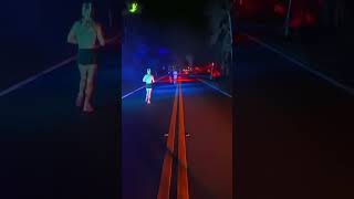 What was the Star Wars section of the WDW Marathon like in the dark? #rundisney #wdwmarathon