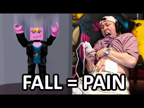 Roblox Obby, But I Feel Pain IRL