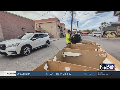 YouTube video thumbnail: Las Vegas Rescue Calls for Blanket, Coat Donations for Those Without Home