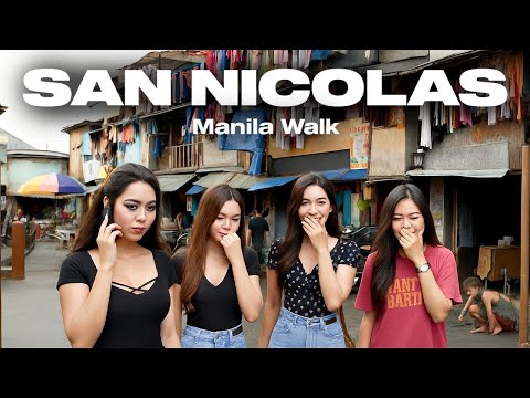 Off the Beaten Path in San Nicolas Manila Philippines [4K]