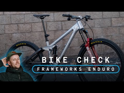 Liam's Frameworks Enduro Bike Check - Rare, US Made, Racer Designed Enduro MTB