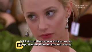 Lili Reinhart revela que as críticas ao seu corpo afetaram sua auto estima. [LEGENDADO]