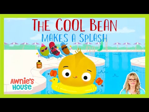 THE COOL BEAN MAKES A SPLASH Will He Be Able to Conquer the Super Slide??? Kids Book Read Aloud