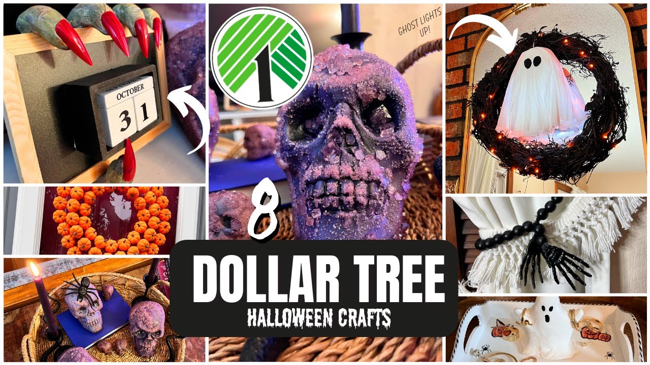 🎃DOLLAR TREE DIY Halloween Crafts | Budget-Friendly Decor Ideas and DUPES🕷️