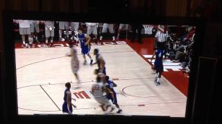 Arthur Edwards dunks over SJSU
