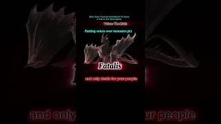 If Fatalis could talk. Credit to @TeaCommonShark for giving me the idea #fatalis #monsterhunter