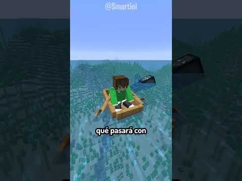 Drené Todo el Océano en Minecraft #shorts #minecraft