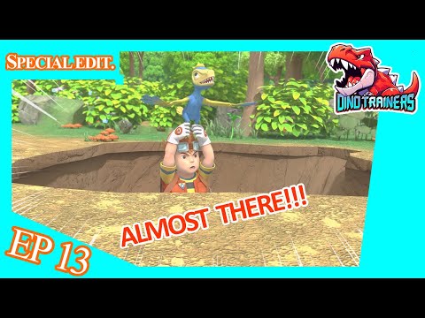 [DinoTrainers' Great Adventure] EP13 Colorful Archaeopteryx!|Dinosaurs for Kids|Cartoon Toys|Robot