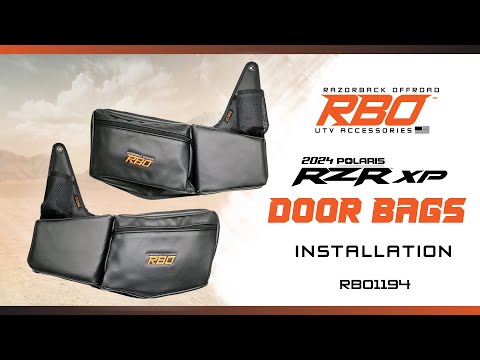 Polaris RZR XP Door Bag Installation | Razorback Offroad™