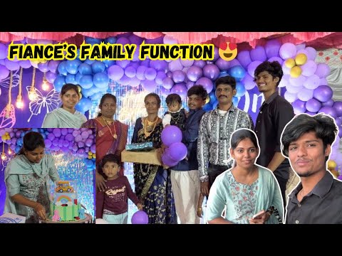 First Time Attending Fiancé’s Family Function 🤩|#srijuu #youtubeshorts