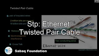 STP : Ethernet : Twisted Pair Cable