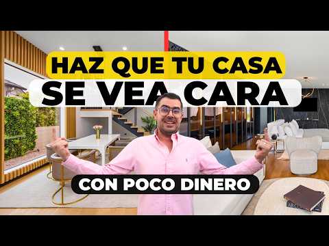 7 ACABADOS para que Tu CASA se vea CARA con POCO DINERO 💰