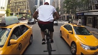 Balade en BMX dans New York