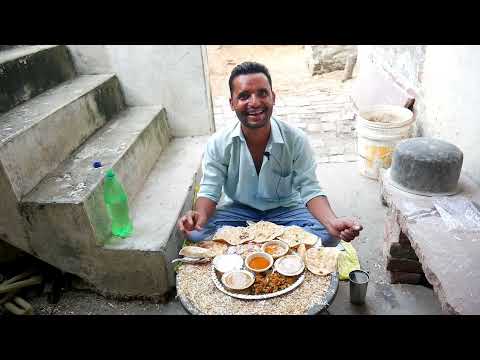 मेरे परम मित्र हेमंत चमार भाई की चटपटिया थाली eating challenge | Indian spiciest thali