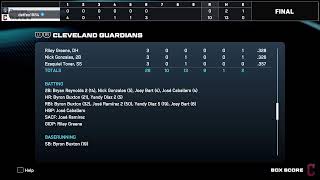 DE Game 74 Guardians vs Brewers
