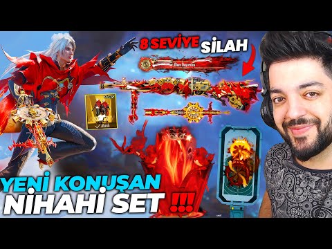 YENİ KONUŞAN NİHAİ SET VE 8 SEVİYE SİLAH GELDİ !! YOK BÖYLE MAÇ 54 KILLS - PUBG Mobile