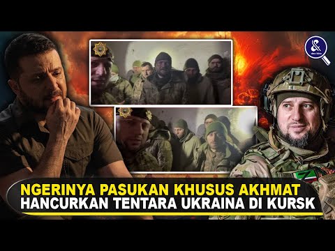 NGAMUK, TENTARA CHECHNYA LEDAKKAN ALUTSISTA UKRAINA! Sepak Terjang Pasukan Khusus Akhmat Di Kursk