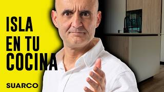 ¡Ideas geniales para Cocinas Pequeñas con isla! 🏝️